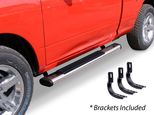 Go Rhino 686412652PS - 04-14 Ford F-150 6in OE Xtreme Complete Kit w/SideSteps + Brkts