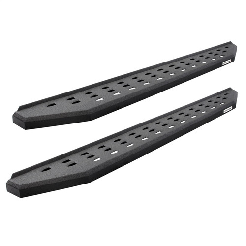 Go Rhino 69400057T - RB20 Running Boards 57in. Cab Length - Bedliner Coating (No Drill/Mounting Brackets Req.)