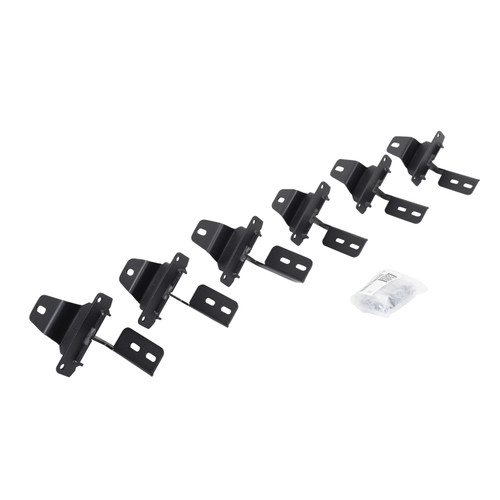 Go Rhino 6945065 - 18-20 Jeep Wrangler JLU Brackets for RB Running Boards