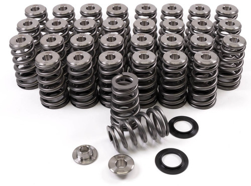 GSC Power Division 5010 - GSC P-D Ford Mustang 5.0L Coyote Gen 1/2 Conical Valve Spring and Titanium Retainer Kit