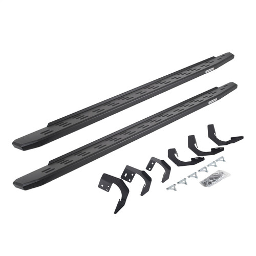 Go Rhino 69629980PC -  RB30 Running Boards with Mounting Bracket Kit - Textured Black