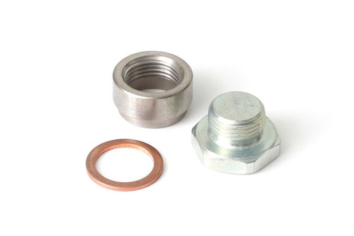 Haltech HT-010702 - O2 Sensor Weld-On Bung w/Copper Washer & Blanking Plug M18 x1.5