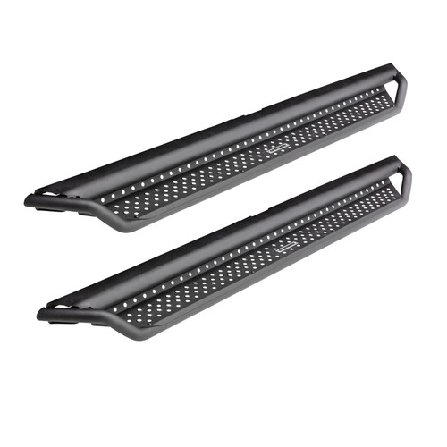 Go Rhino D14927T - 18-20 Jeep Wrangler JL Dominator Extreme D1 SideSteps Complete Kit w/SideStep + Brkts