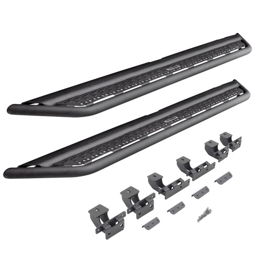 Go Rhino D64516T - Dominator Extreme D6 SideStep Kit (Incl. Brackets) 20-22 Jeep Gladiator JT