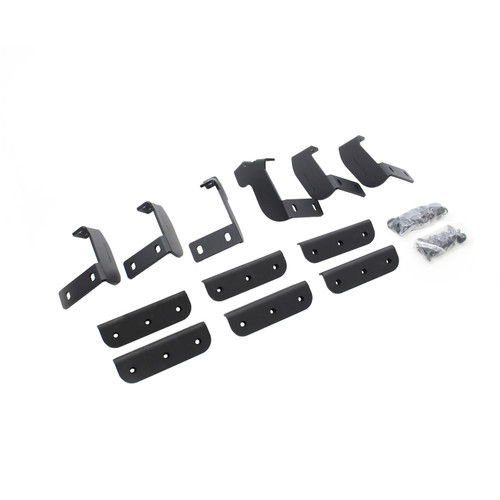 Go Rhino D64436TK - 2022 Toyota Tundra Crew Max Brackets for Dominator Extreme SideSteps - Tex. Black