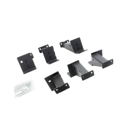 Go Rhino FSD4505TK - 07-18 Jeep Wrangler JKU 4dr Brackets for Dominator Xtreme Frame Slider - Tex. Blk