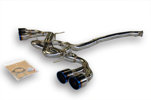 HKS 31021-KN001 - 09+ GTR Flux Welded Legamax Premium Exhaust