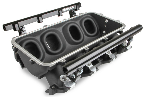 Holley EFI 300-600BK - EFI Lo-Ram Intake Manifold