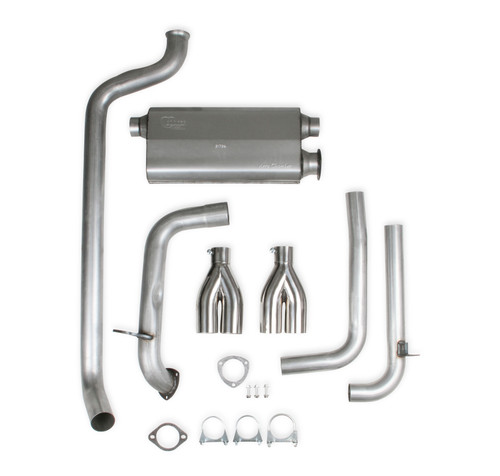 Hooker 16827HKR - Super Competition Cat-Back System