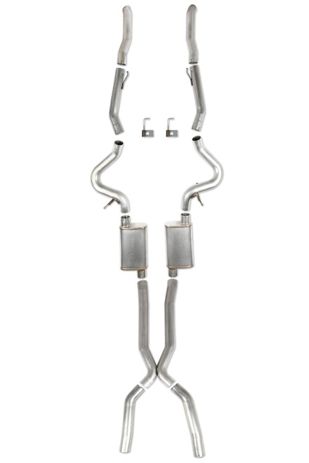 Hooker BH23108 - Blackheart Crossmember-Back Exhaust System