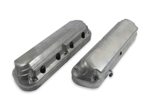 Holley 241-185 - 2-Piece Ford Style Valve Cover - Gen III/IV LS - Natural