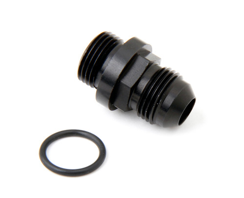 Holley 26-143-1 - Fuel Inlet Fitting Short 8an to 8 ORB Black