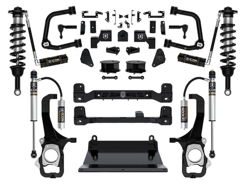 Icon K53273T - 2022-2023 Toyota Tundra, 6" Lift Stage 3 Suspension System with Tubular Upper Control Arms