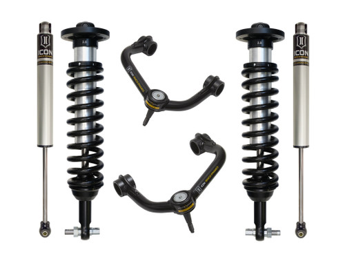 Icon K93062T - 2014 Ford F-150 4WD 0-2.63in Stage 2 Suspension System w/Tubular Uca