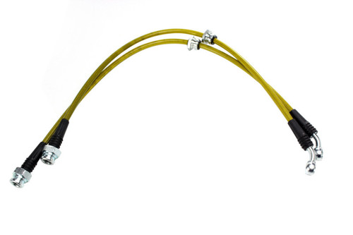 ISR Performance IS-NIS-1225FRTS - Stainless Steel Front Brake Lines - Nissan 240sx (S13/S14)