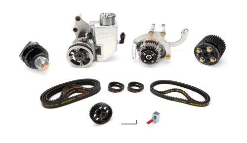 Jones Racing Products 4-4698-R - Belt Drive SBC Complete HTD WP / PS / ALT / OP