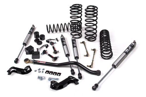 JKS JSPEC160KFA - 2018-2024 Jeep Wrangler JL J-Kontrol 3.5 Inch 4 Door w/Fox Adventure Series Shocks Diesel JSPEC