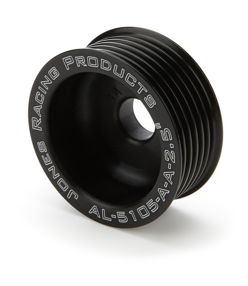 Jones Racing Products AL-5105-A-A-2.5 - Pulley Alt. 2.5in OD 6-Grv Serpentine .59