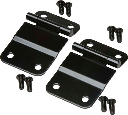 Kentrol 50419 - Jeep CJ Tailgate Hinge Pair 76-86 CJ7 Powdercoat Black