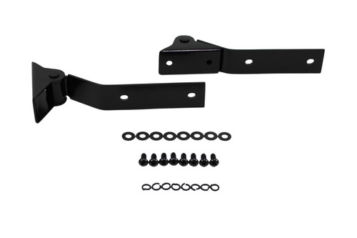 Kentrol 50442 - Jeep YJ Tailgate Hinge Pair 87-95 Wrangler TJ Powdercoat Black