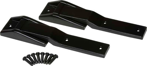 Kentrol 50478 - Jeep TJ Tailgate Hinge Pair 97-06 Wrangler TJ Powdercoat Black