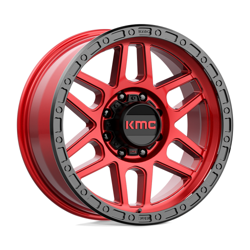 KMC KM54429080900 - Km544 Mesa 20X9 Candy Red With Black Lip
