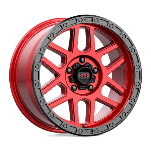 KMC KM54489050918 - Km544 Mesa 18X9 Candy Red With Black Lip