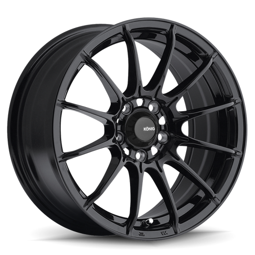 Konig DI59100355 - Dial In 15x9 4x100 ET35 Gloss Black