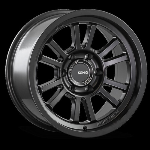 Konig H1985127005 - HT1 18X9 5X127 ET0 Matte Black