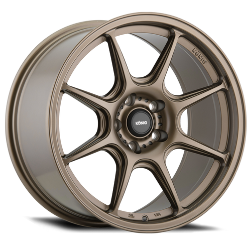 Konig LK87108408 - Lockout 17x8 4x108 ET40 Matte Bronze