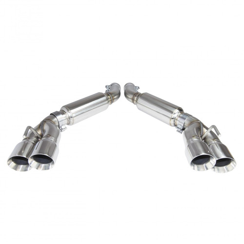 Kooks 22606250 - 3" SS Axle-Back Exhaust w/Quad SS Tips. 2016-2024 Camaro SS/ZL1