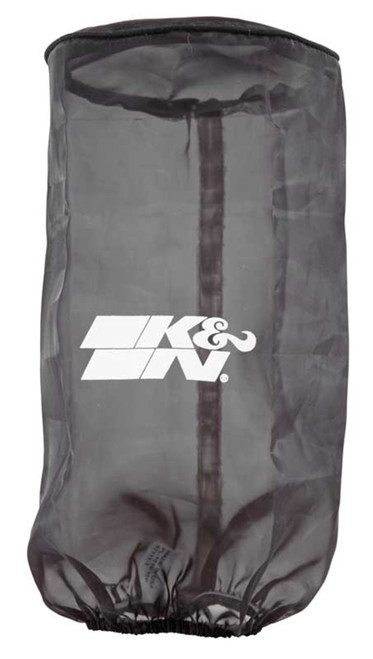 K&N PL-1014-1DK - Polaris Black Round Drycharger Air Filter Wrap 11.25inx3inx3in