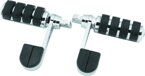 Kuryakyn 8075 - ISO Peg Stirrups With Large Pegs With Male Mount Adapter (Pair)
