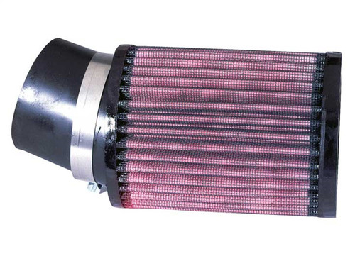 K&N RU-1760 - Filter Universal Rubber Round Straight Filter 20 Deg Angled 2-7/16in Flange 3-3/4in OD 5in H