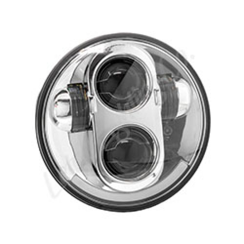 Letric Lighting LLC-LH-5C - 5.75in Led Prem Prj Hdlght Chr
