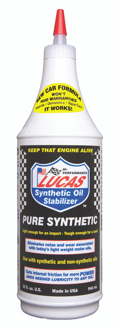 Lucas Oil Products 10130 - Synthetic H/D Oil Stabi- lizer 12x1 Qt