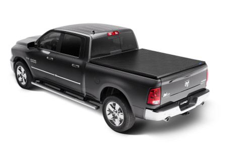Lund 96064 - 02-17 Dodge Ram 1500 (6.5ft. BedExcl. Beds w/Rambox) Genesis Roll Up Tonneau Cover - Black