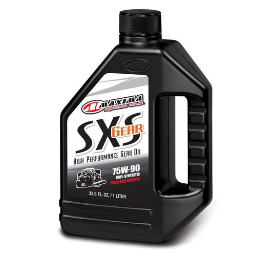 Maxima 40-48901 - SXS Synthetic Gear Oil 75w90 - 1 Liter