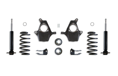 Maxtrac KS331234S - 07-14 GM C/K1500 SUV 2WD/4WD 3in/4in Lowering Spindle Kit