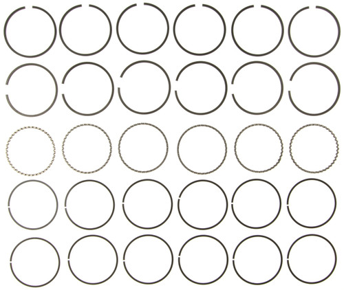 Mahle 40668CP.030 - Rings AMC 199/232/258 Engs 64-87 Buick 225 Eng 64-67 Gray Int Trk Jeep Moly Ring Set