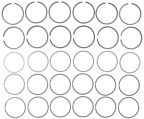 Mahle 40533CP.020 - Rings Chevy Trk 292 4.8L Eng 63-89 GMC 292 4.8L Eng 63-89 M F Trac Moly Ring Set