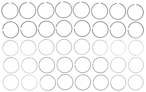 Mahle 41862CP - Rings Cadillac 4.6L 8 Cyl Northstar System 1996-2002 Moly Ring Set