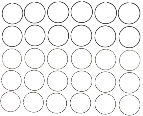 Mahle 41786 - Rings GMC Pass 262 4.3L Eng 96-99 GMC Trk 262 4.3L Eng 96-99 Moly Ring Set