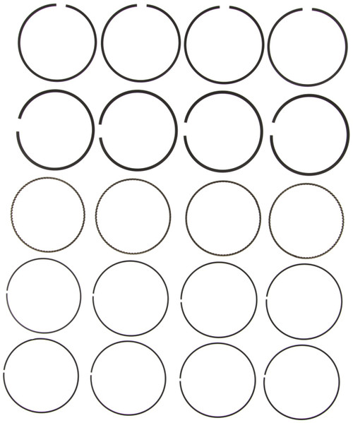 Mahle 42077CP.030 - Rings Ford 2.3L DOHC Duratech 2001-2006 Vin Z D Chrome Ring Set