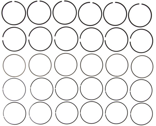 Mahle 41916CP.020 - Rings Ford 3.0L OHV Vulcan 2002-2003 Moly Ring Set