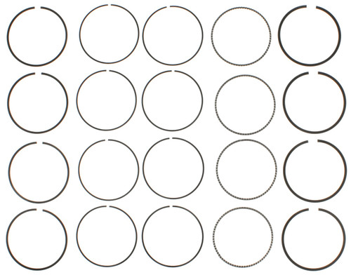 Mahle 42138CP - Rings Satrun 1.9L 1999 - 2002 Vin 7 8 with 2.5MM Oil Ring Moly Ring Set
