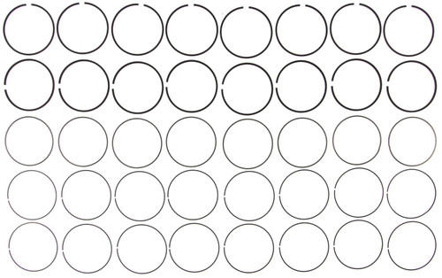 Mahle 41930CP - Rings GMC Pass 4.6L V8 Northstar 2000-2002 Moly Ring Set