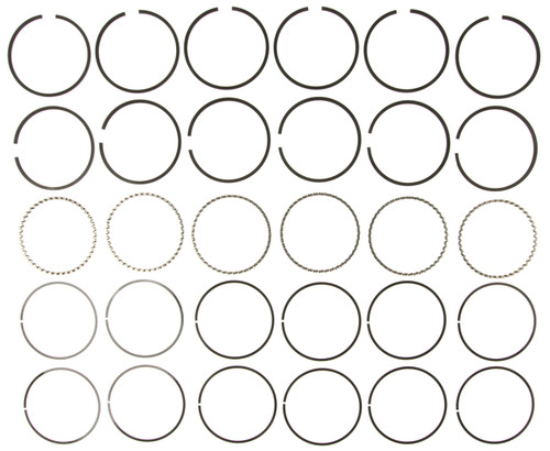 Mahle 50664CP.060 - Rings Ford 240 Eng 65-72 Ford Ind Ford Trk 240/300 Engs 65-97 Plain Ring Set