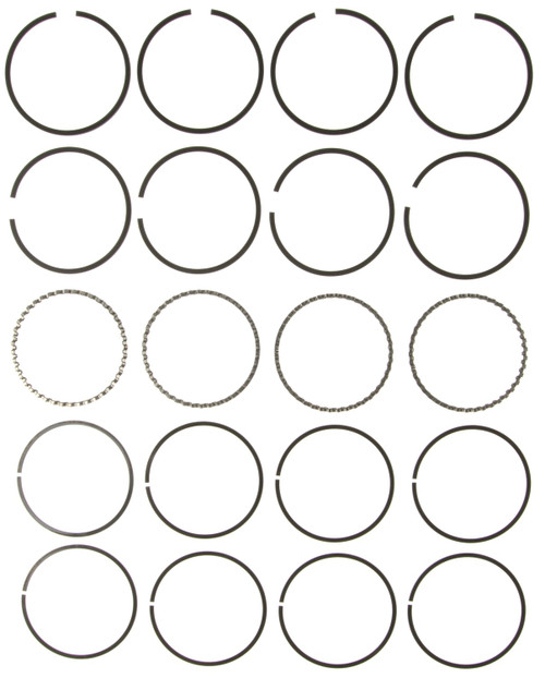 Mahle 51097CP.020 - Rings Ford 140 2.3L Eng 74-84 Ford Trk 140 2.3L Eng 77-84 Merc 140 Plain Ring Set