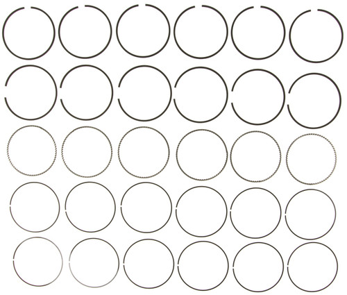 Mahle 51786CP.020 - Rings GMC Pass 262 4.3L Eng 96-99 GMC Trk 262 4.3L Eng 96-99 Plain Ring Set